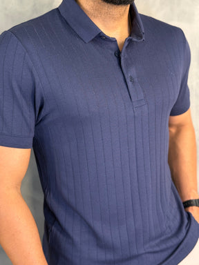 POLO TRICOT DLZ AZUL HERITAGE