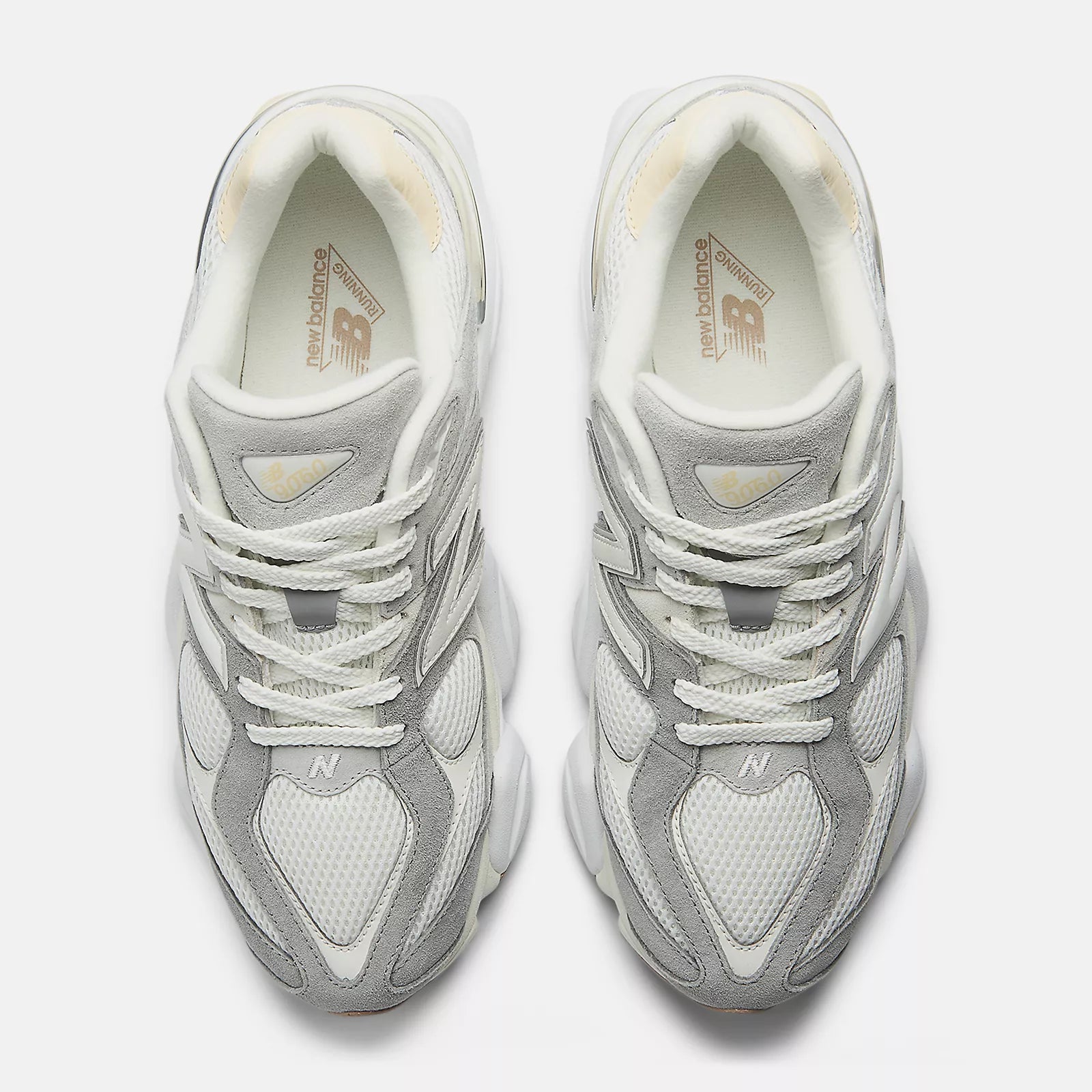 TÊNIS NB 9060 UNISEX NEW BALANCE CINZA/BRANCO OFF