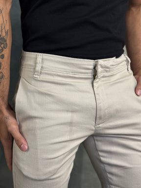 BERMUDA ALFAIATARIA SELECT DLZ BEGE SAND