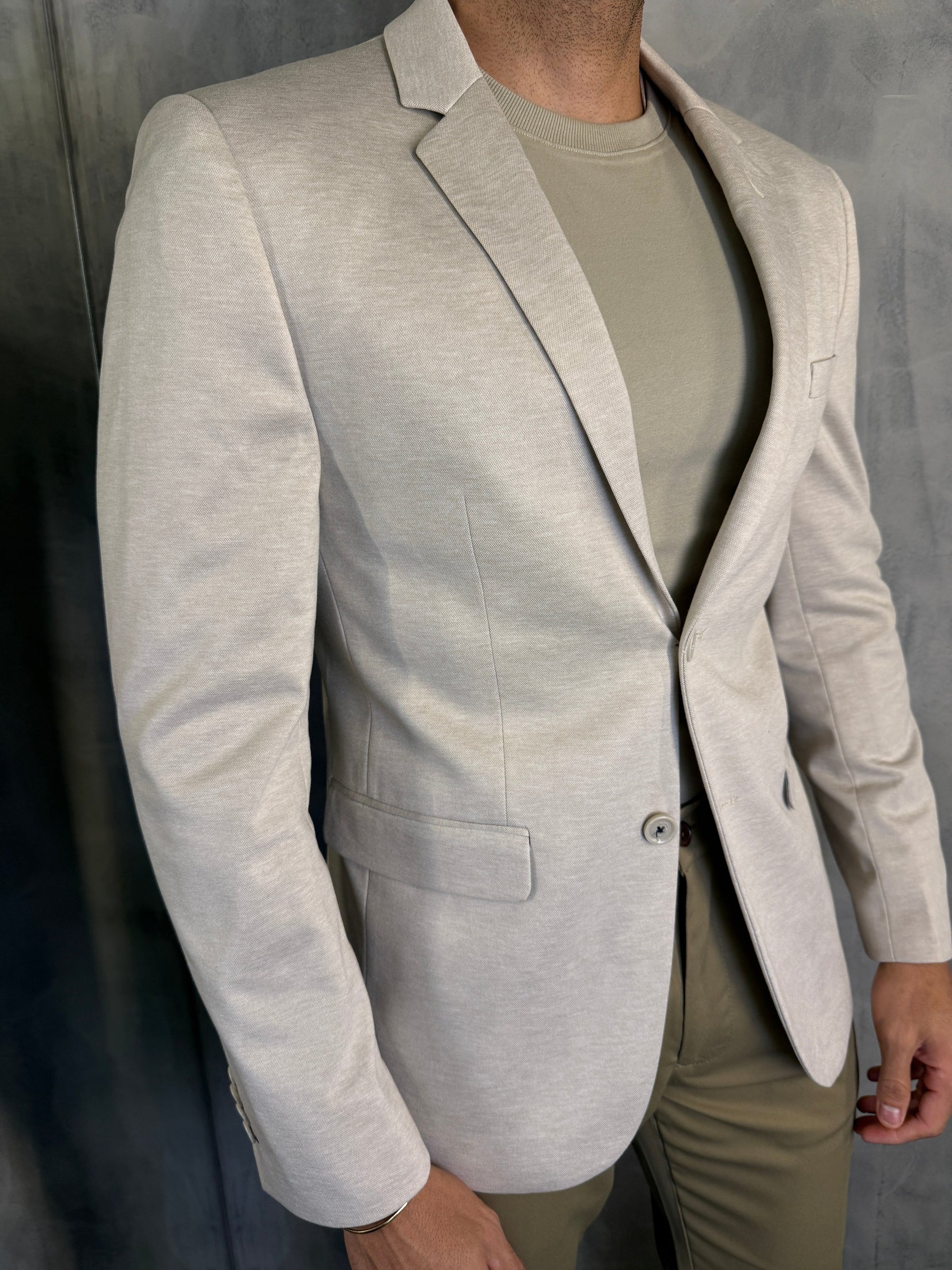 BLAZER MALHA POLIAMIDA PONTO H