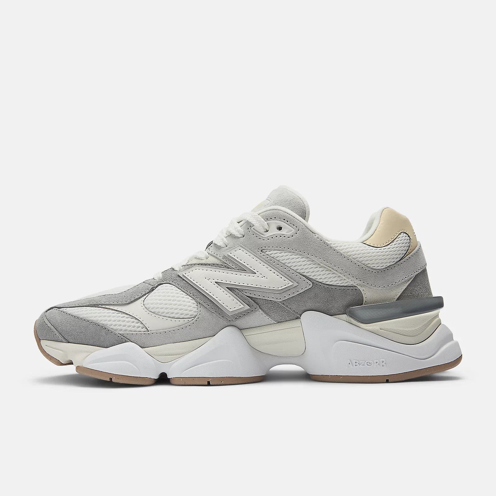 TÊNIS NB 9060 UNISEX NEW BALANCE CINZA/BRANCO OFF