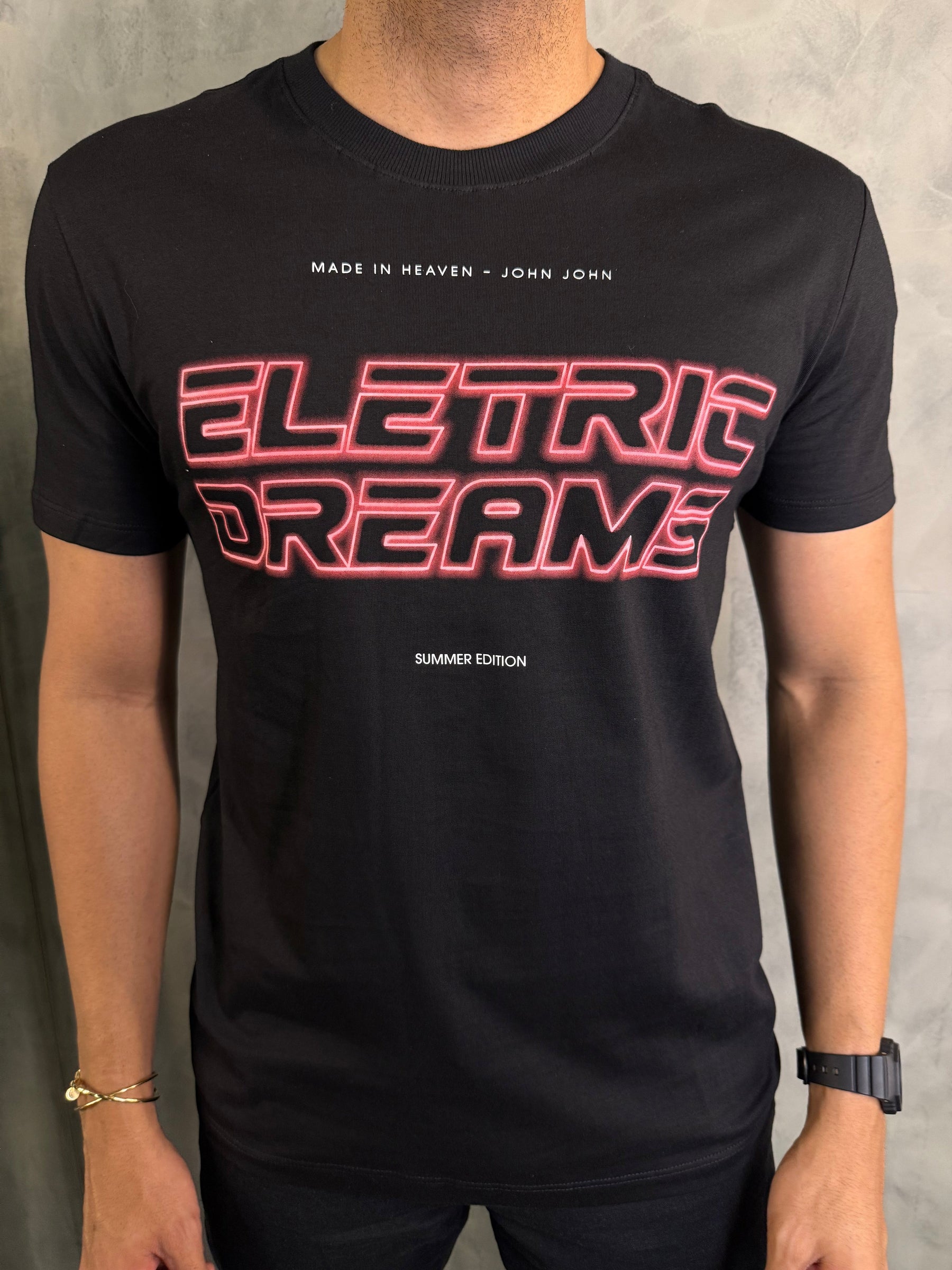 T SHIRT RG CYBER DREAMS JOHN JOHN PRETO