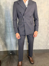 TRAJE SLIM TRANSPASSADO XADREZ FATIOTA PRETO