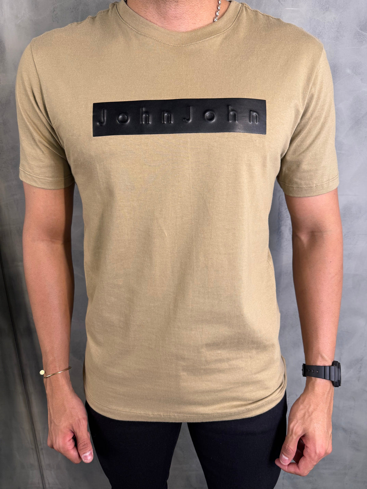 T SHIRT RG JOHN JOHN BEGE