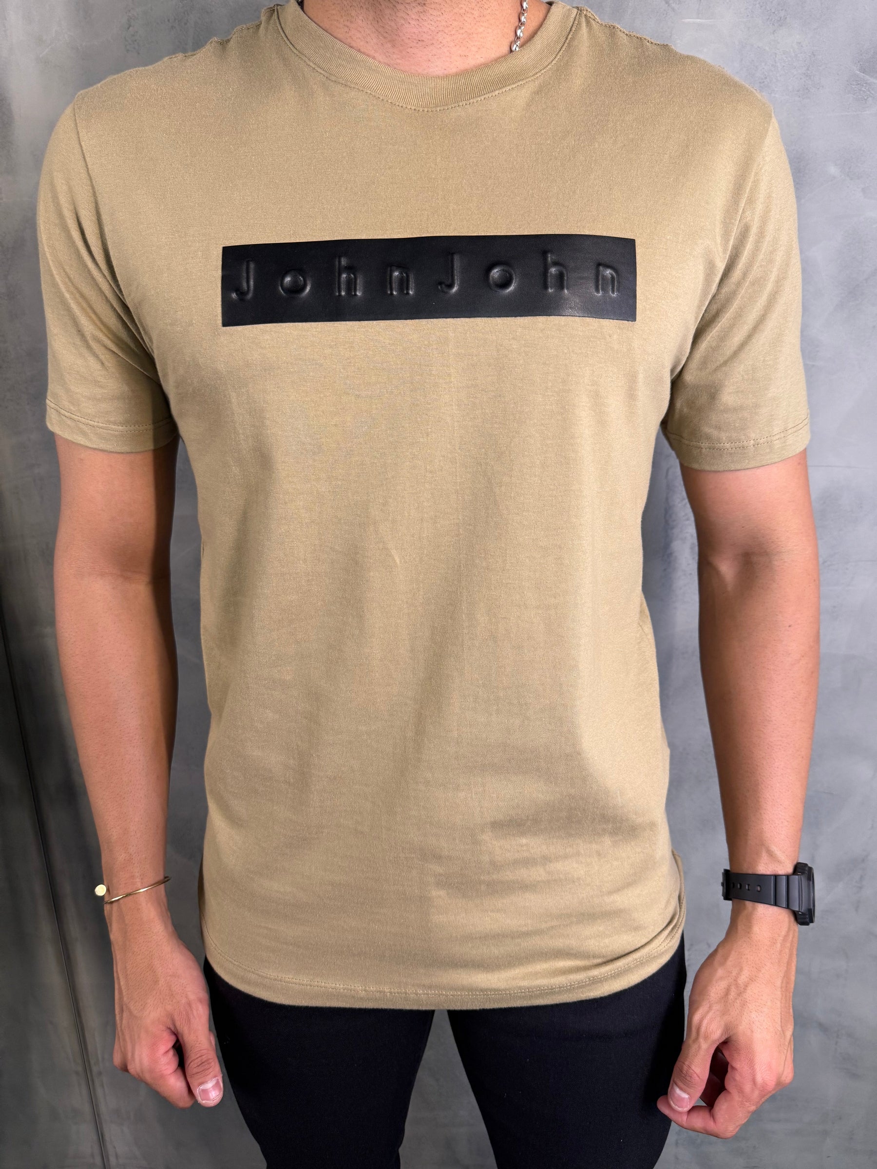 T SHIRT RG JOHN JOHN BEGE