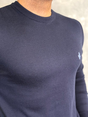SUÉTER TRICOT REGULAR M/L DLZ AZUL PROFUNDO