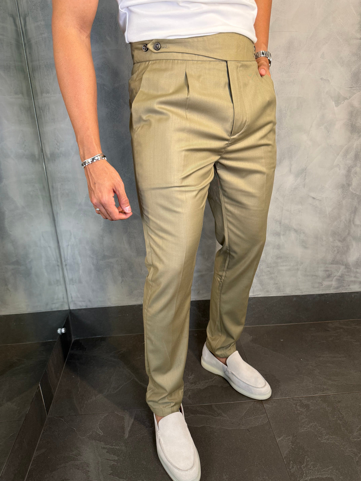 CALCA ALF. GURKHA PATAN PONTO H OLIVA