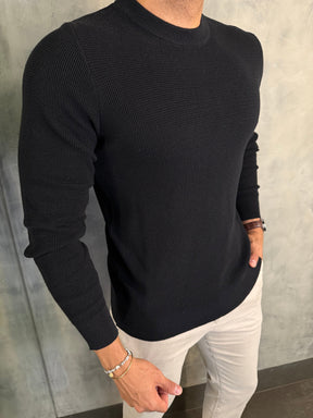 SUETER TRICOT JACQUARD PONTO H