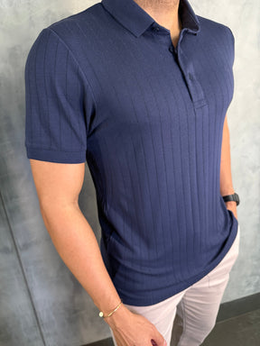 POLO TRICOT DLZ AZUL HERITAGE