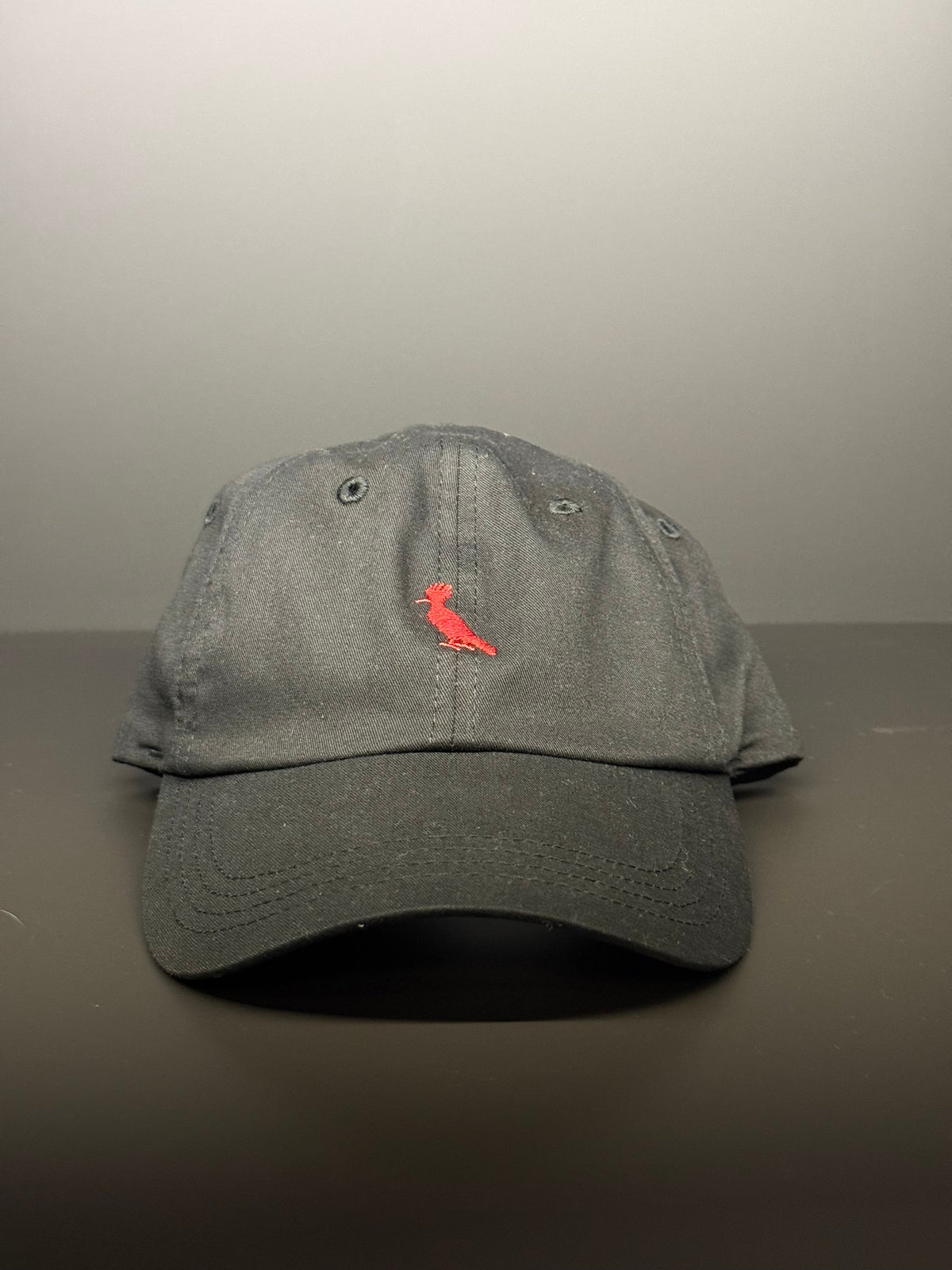 BONÉ SARJA BORDADO RED BIRD RSV PRETO