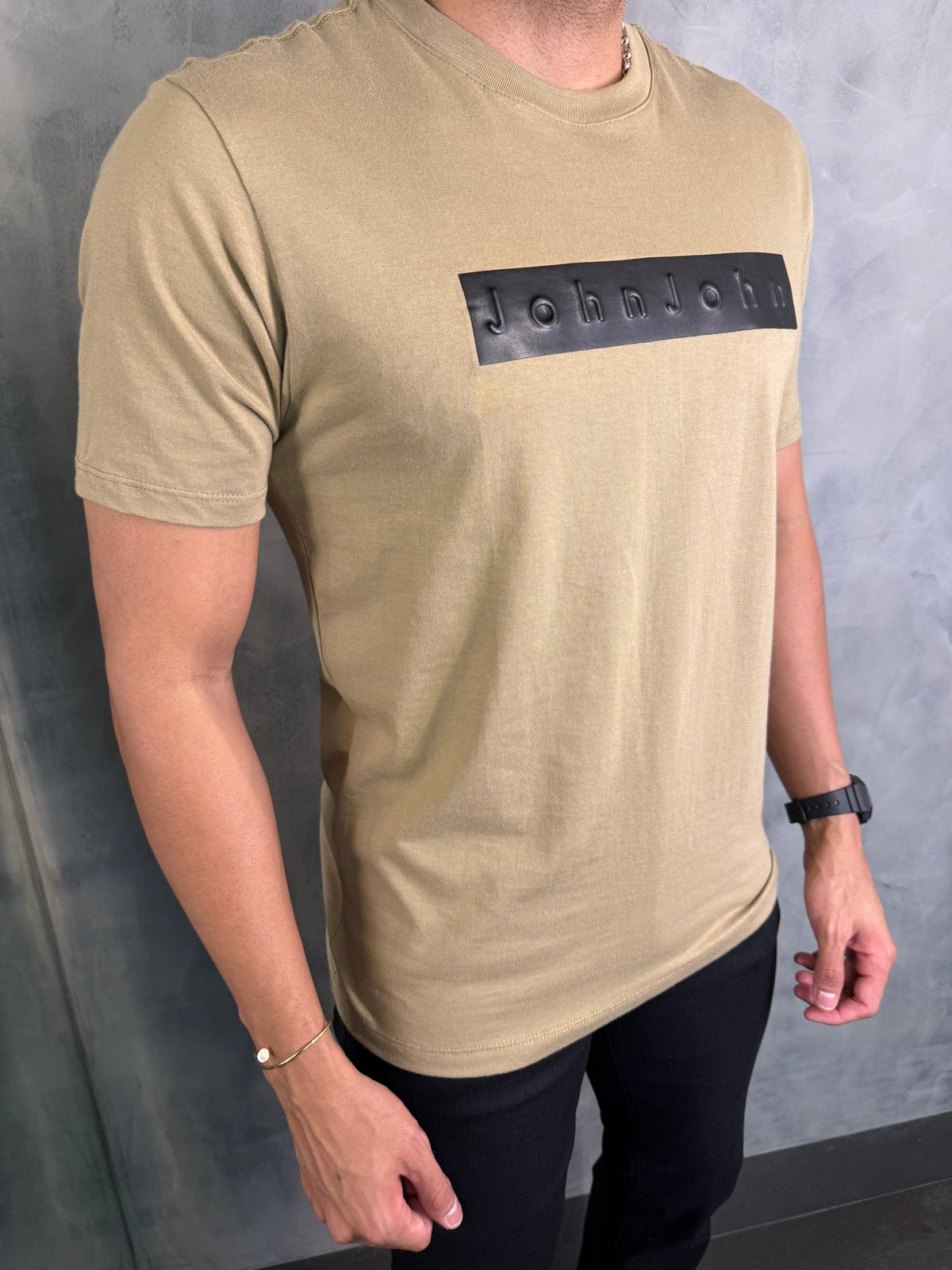 T SHIRT RG JOHN JOHN BEGE