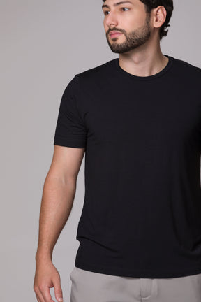 T SHIRT TECH PONTO H PRETO